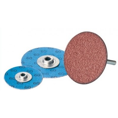 1 1/2"- 40 Grit - Zirconium Plus - Coated Abrasive - Turn-On - Quick Change Disc (Boîte de 100)